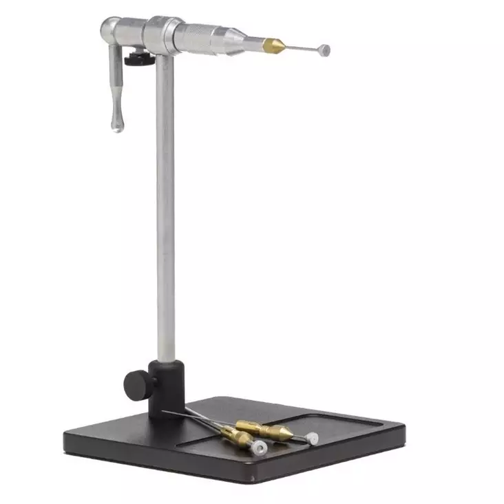 Renzetti Tube Fly Vise Set Pedestal Base - Fly Tying Vices - 879532000068 - 1