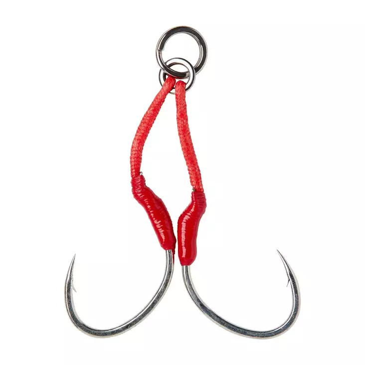 Savage Gear Bloody Assist SJ Double #1/0 - Assist & Inline Single Hooks - 5706301781468 - 1