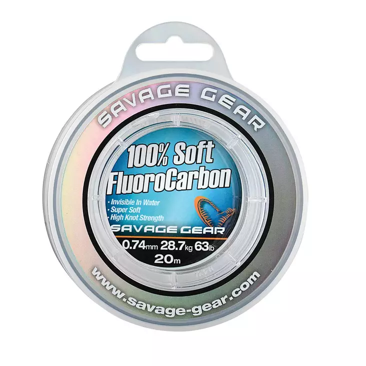 Savage Gear Soft Fluorocarbon - Leader Materials - 5706301548528 - 1