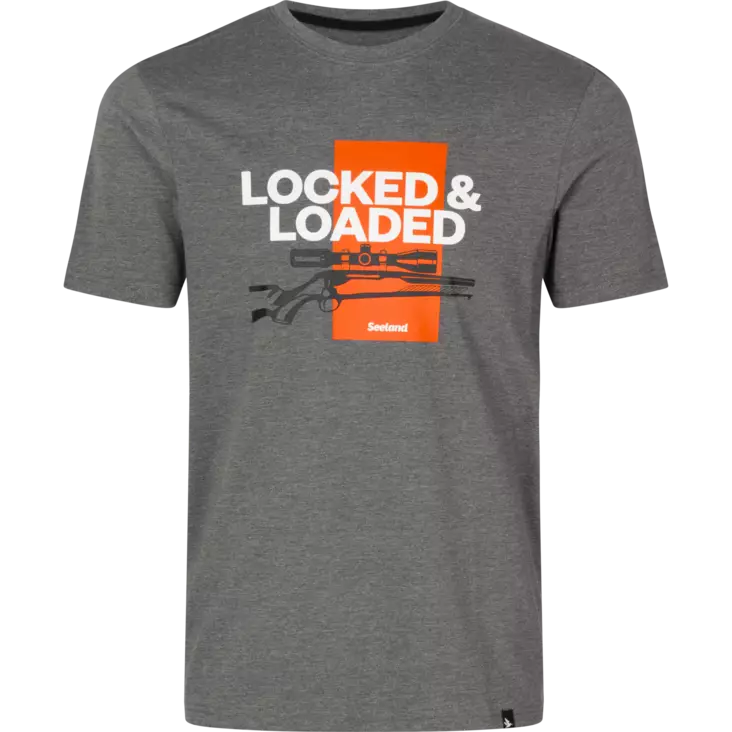 Seeland Loaded T-Shirt Grey Melange - Shirts - 5714733651778 - 1