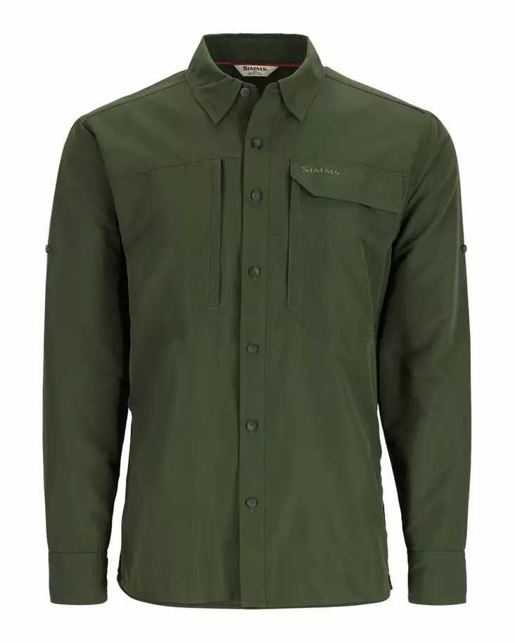 Simms Guide Shirt Riffle Green - Shirts - 694264626108 - 2