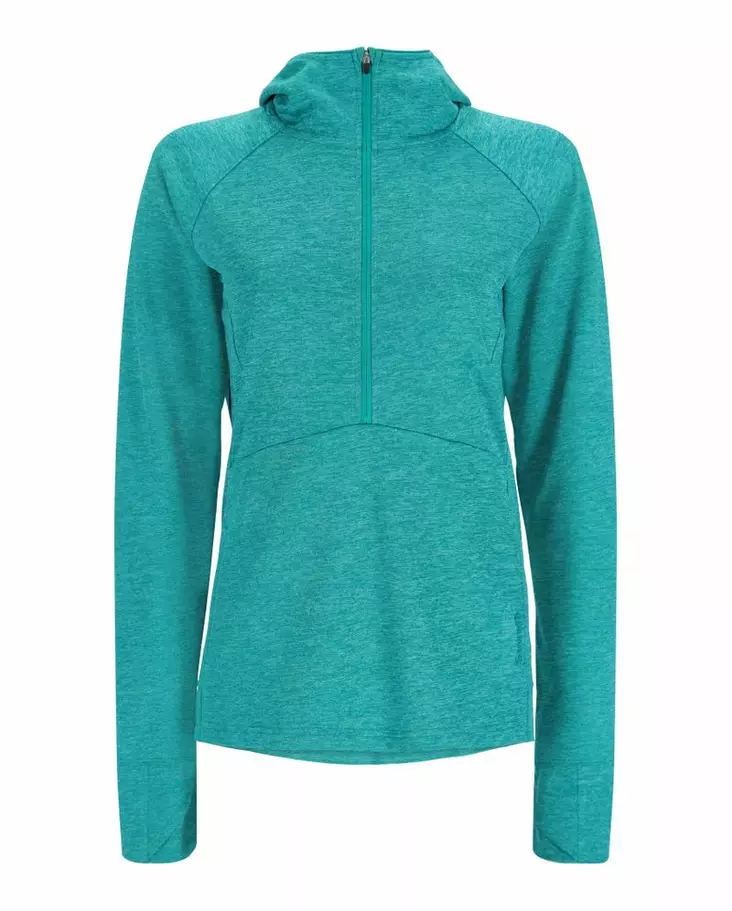 Simms Women's Bugstopper Hoody Bluegrass Heather - Sweatshirts - 694264614778 - 1