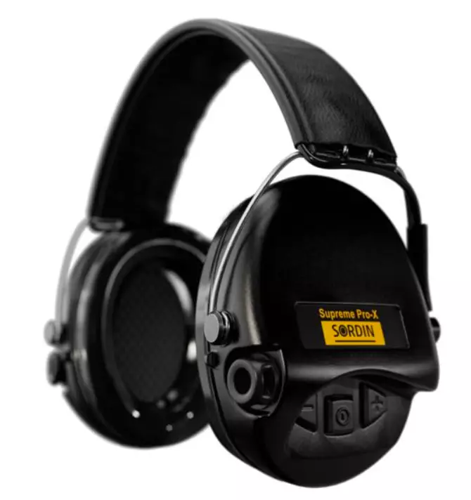 Sordin Supreme Pro-X Hear2 Black - Hearing Protection - 7392749009158 - 1