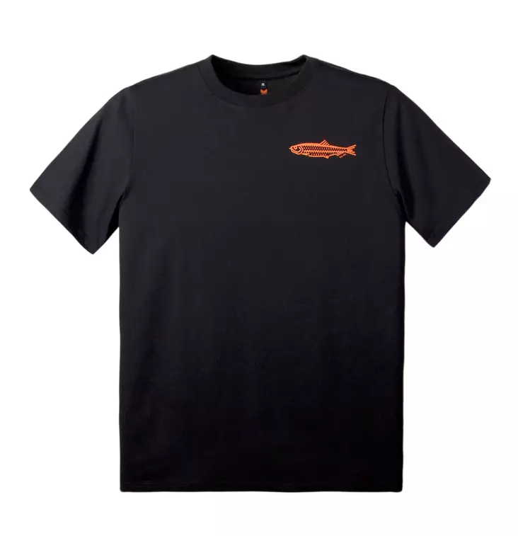 Vai-Ko Fishy T-Shirt Mens Black - Men T-Shirts - 6440000202358 - 1