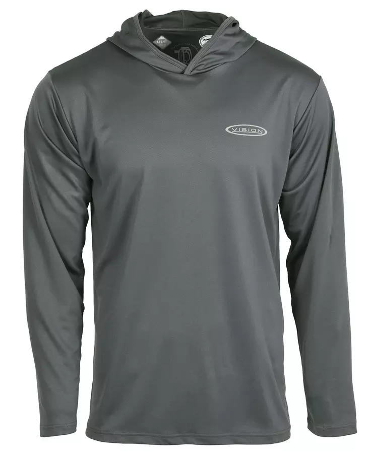 Vision Bamboo BUG & UV Hoodie Ash - Sweatshirts - 6417512844468 - 1