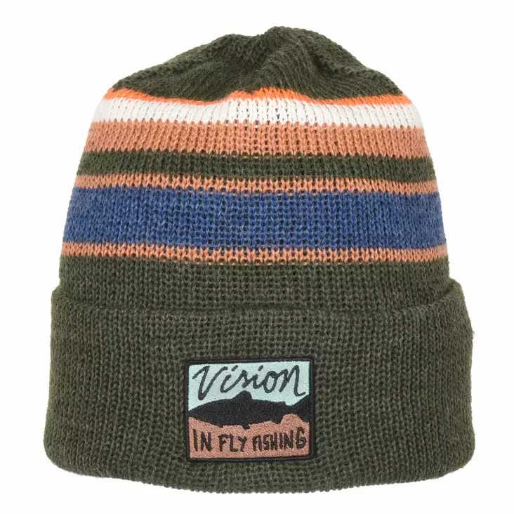 Vision Stripe Merino Beanie - Beanies - 6417512843058 - 1