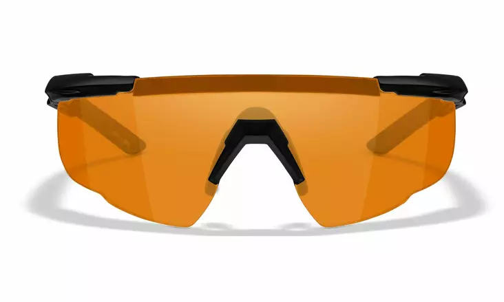 WileyX Saber Adv. Light Rust - M. Black - Shooting Glasses - 712316003018 - 1