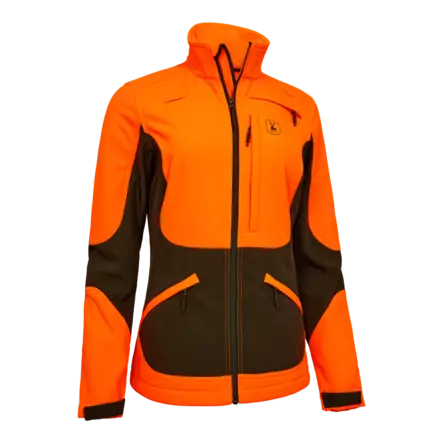 Deerhunter Lady Rogaland Softshell Jacket Safety Orange - Hunting Jackets for Women - 5702827243909 - 1