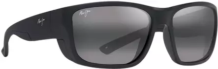Maui Jim Amberjack - Matte Black Frame with Neutral Grey Lens - Glass Lenses - 603429078409 - 1