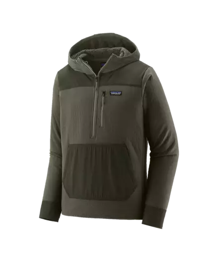 Patagonia M´s R2 TechFace Pullover Basin Green - Fleece Shirts - 198077922049 - 1