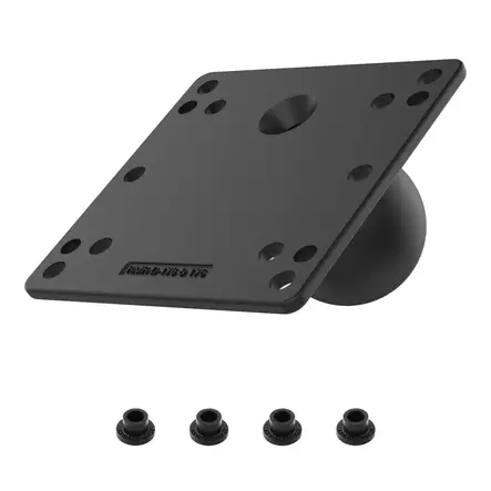 RAM 100x100mm VESA Plate with Ball D - RAM Mounts, size D - 793442202469 - 1