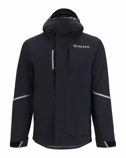 Simms Challenger Insulated Jacket Black - Hard Shells for Men - 694264689059 - 2