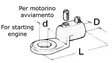 Battery Cable Lug 25mm2 6kpl - Cables and connectors - 8033137014529 - 2