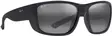 Maui Jim Amberjack - Matte Black Frame with Neutral Grey Lens - Glass Lenses - 603429078409 - 1