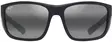 Maui Jim Amberjack - Matte Black Frame with Neutral Grey Lens - Glass Lenses - 603429078409 - 2
