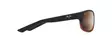 Maui Jim Kaiwi Channel - Dark Brown Stripe Frame with HCL Lens - Glass Lenses - 603429067359 - 3