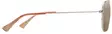 Maui Jim Naauao - Shiny Lt Gold Frame with HCL Bronze Lens - Plastic Lenses - 603429080129 - 3