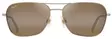 Maui Jim Naauao - Shiny Lt Gold Frame with HCL Bronze Lens - Plastic Lenses - 603429080129 - 2
