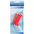 Mikado Gummi Makk Rig 3 Hooks Red - Bottom Fishing & Cod Rigs - 5900637138389 - 1