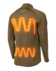 Muddy Nucleus Heated Quarter Zip - Hunters Underwear - 888151071359 - 2