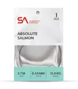 SA Absolute Salmon Leader 9ft - Nylon Leaders - 840309138499 - 1