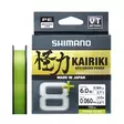 Shimano Kairiki 8+ 150m Green - Braided Lines - 022255297769 - 1