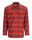Simms ColdWeather Shirt Cutty Red Asym Ombre Plaid - Shirts - 694264624319 - 1