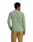 Simms Tech Tee - Artist Series Trout Outline Field - Shirts - 694264607619 - 3