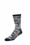 Simms Women's Merino Midweight Hiker Sock Hex Flo Camo Admiral - Socks and Buff - 694264504529 - 2