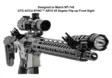 UTG ACCU-SYNC 45 Degree Rear Sight Manual Flip-up Tool-free Dual Aperture - Iron sights for rifles - 4717385553699 - 7