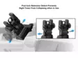 UTG ACCU-SYNC 45 Degree Rear Sight Manual Flip-up Tool-free Dual Aperture - Iron sights for rifles - 4717385553699 - 4