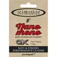 Vision Nano Mono Leader 9' 2X - Nylon Leaders - 6417512814423 - 2