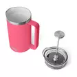 Yeti French Press 34oz Tropical Pink - Insulated Bottles and Mugs - 888830345429 - 3