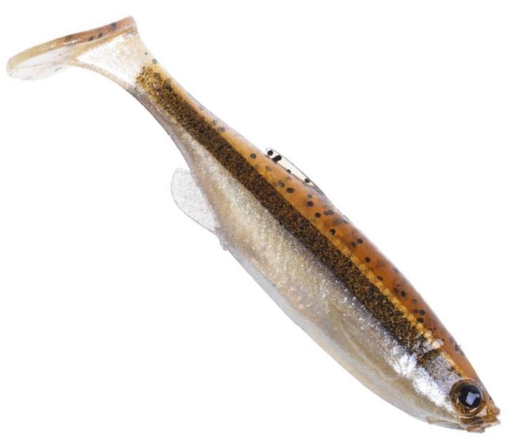 SAVAGE MINNOW WEEDLESS 10CM 16G KHAKI 2 plus 1