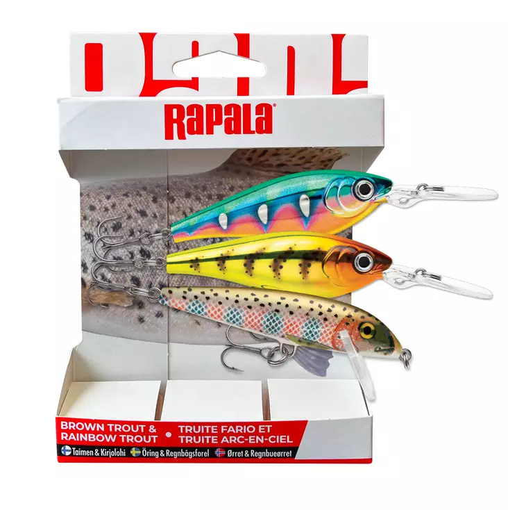 Rapala Essentials Trout Sunny 2.0 - Lure Assortments - 022677384139 - 1