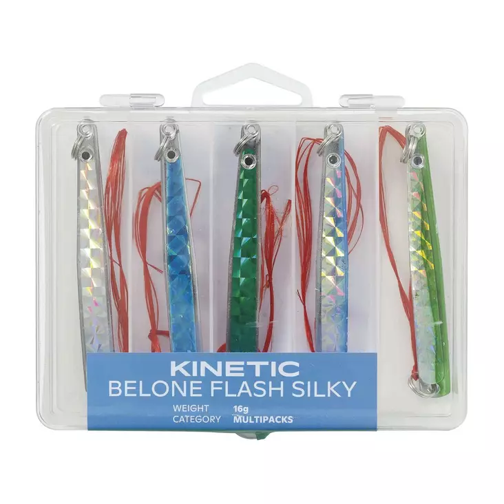Kinetic Belone Flash Silky - Metal & Shore Jigging Jigs - 5707461359559 - 1