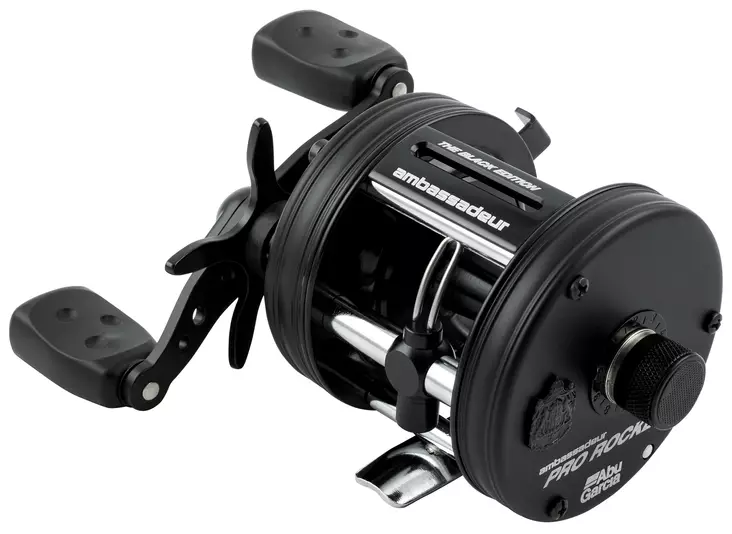 Abu Garcia Ambassadeur Pro Rocket Black Edition - Classic Baitcasting Reels - 036282354029 - 1