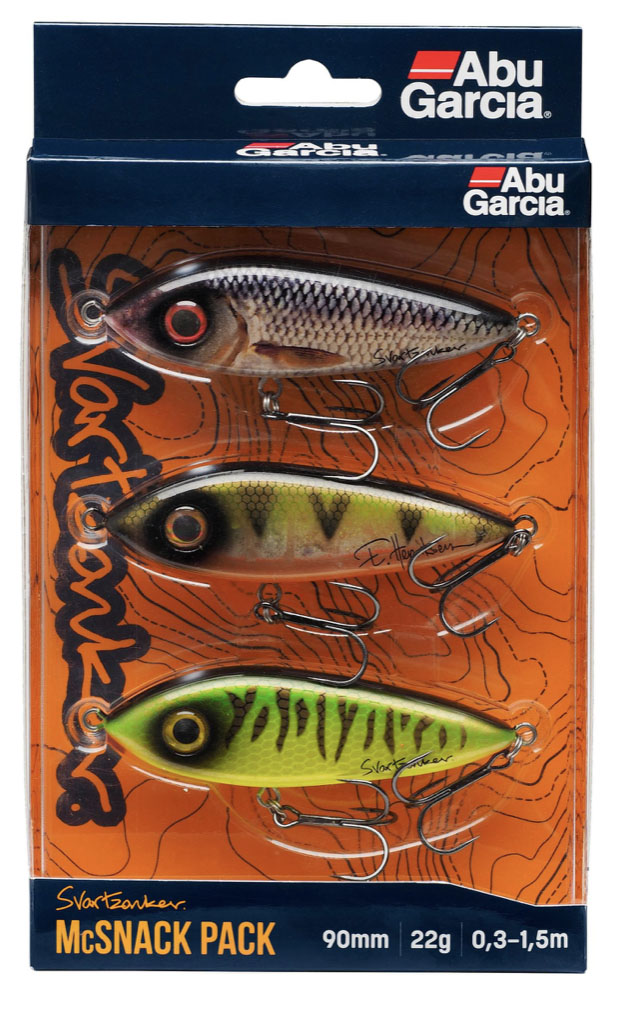 Abu Garcia Svartonker McSnack 3-Pack - Lure Assortments - 036282089259 - 1