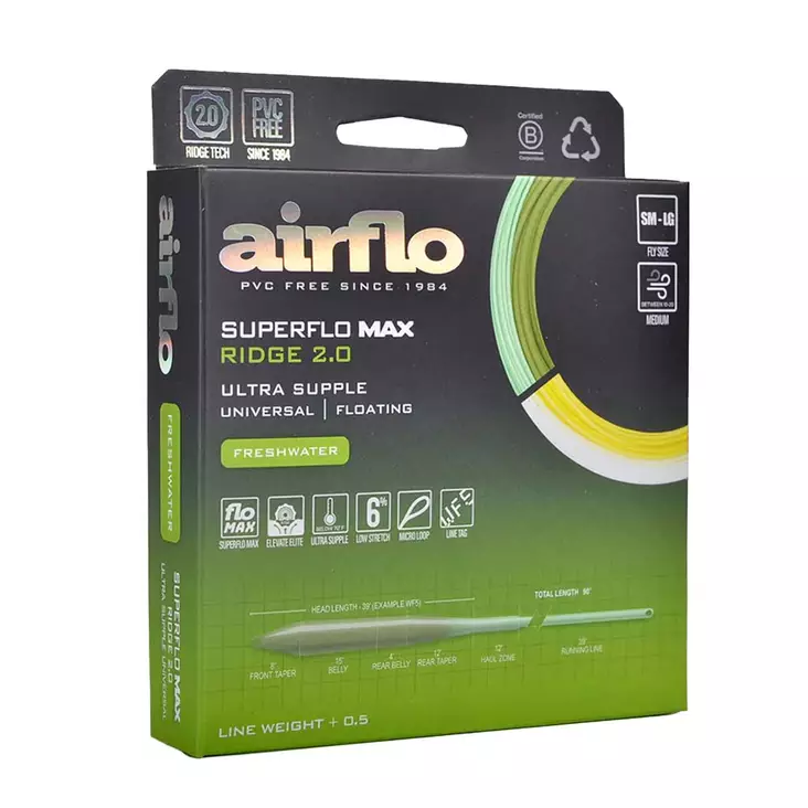 Airflo Superflo Max Ridge 2.0 Universal Taper Float - Floating - 614910148839 - 1