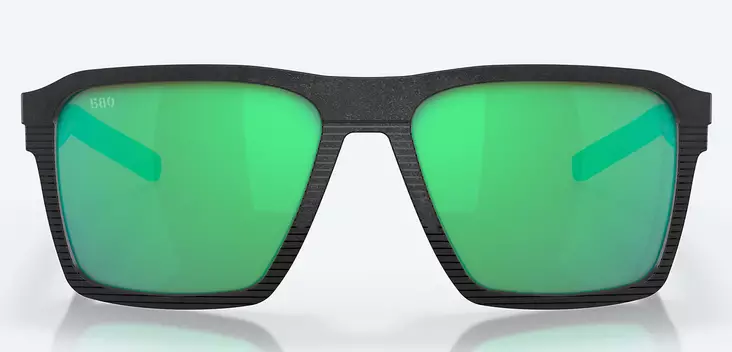 Costa Antille Black, Green Mirror 580G Polarized sunglasses