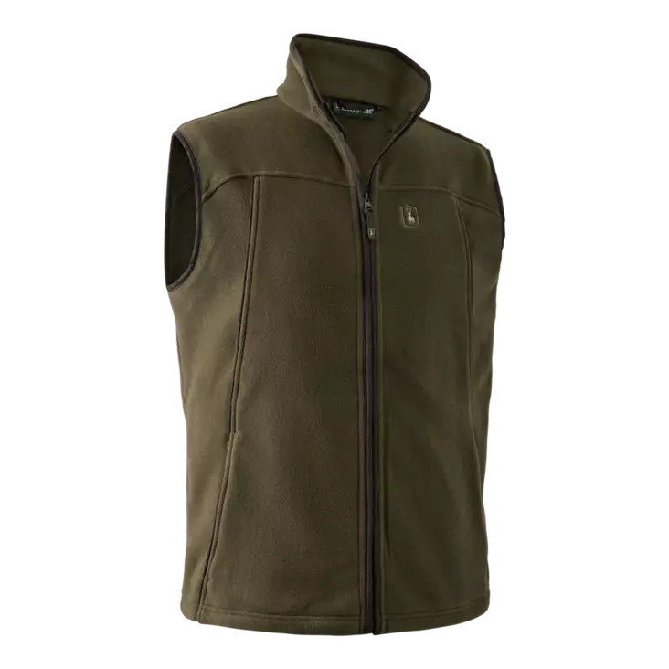 Deerhunter Eagle Fleece Waistcoat Tarmac Green - Hunting Jackets for Men - 5702827225509 - 1