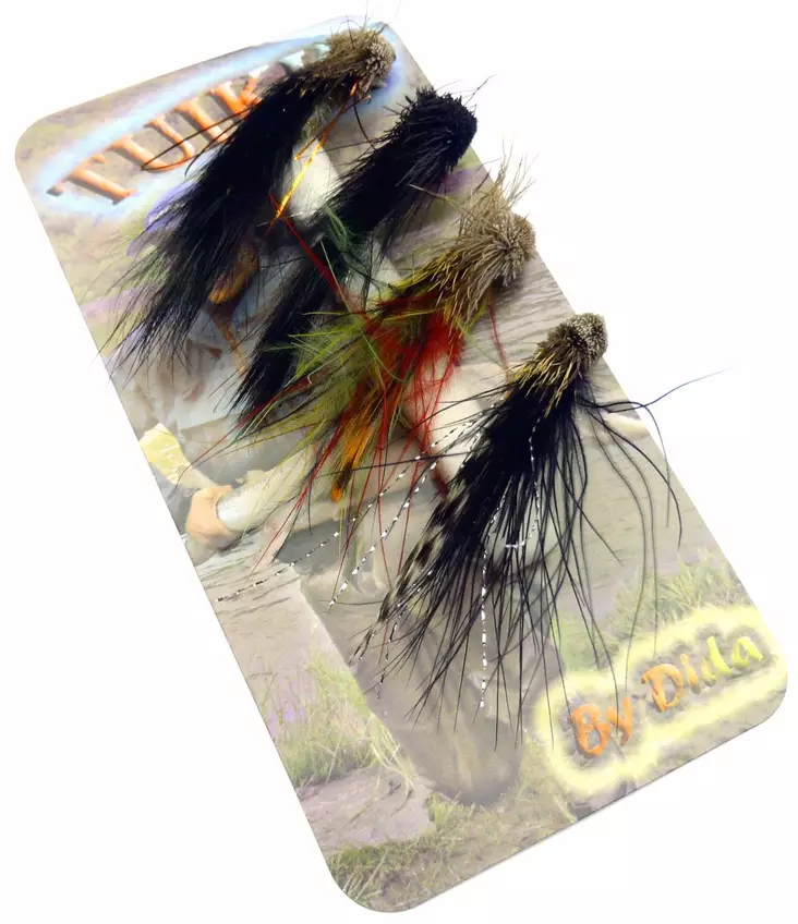 Dida Tuikki Muddler perholajitelma #4 - Fly Assortments - 6430010610809 - 1