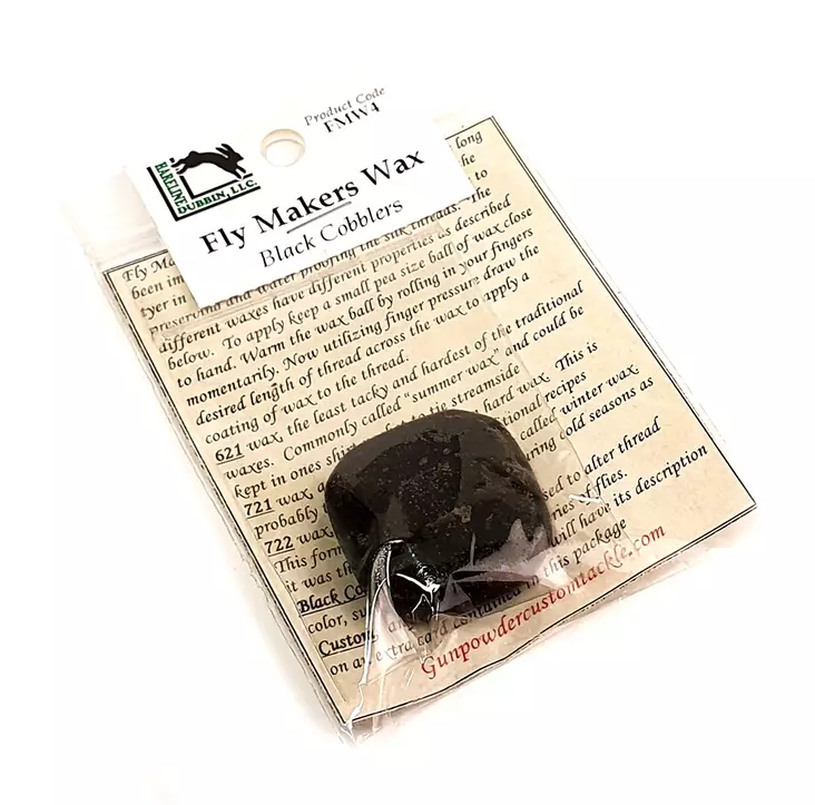 Fly Makers Wax n.4 Black Cobblers - Other Chemicals - 762820199479 - 1