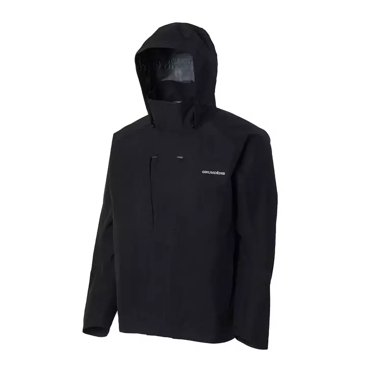 Grundens Buoy X 2.0 Gore-Tex Jacket Black - Hard Shells for Men - 0840316357579 - 1