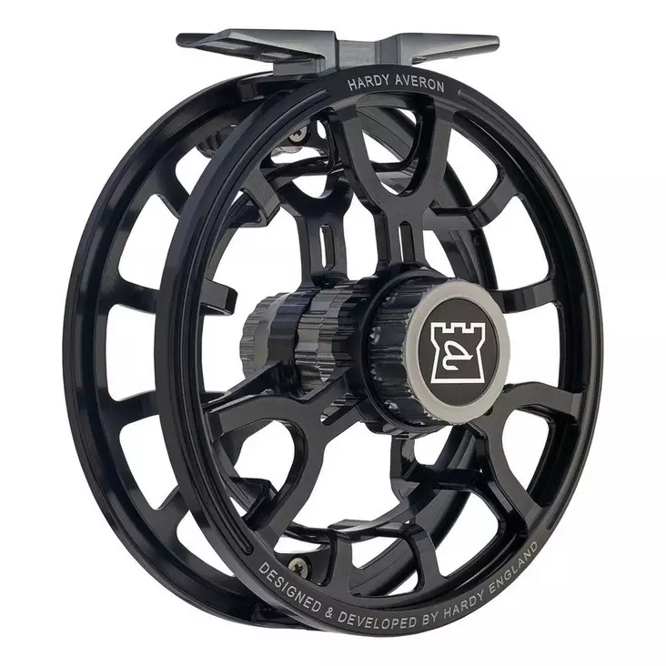 Hardy Averon Reel Black - Hardy Fly Reels - 043388001139 - 1