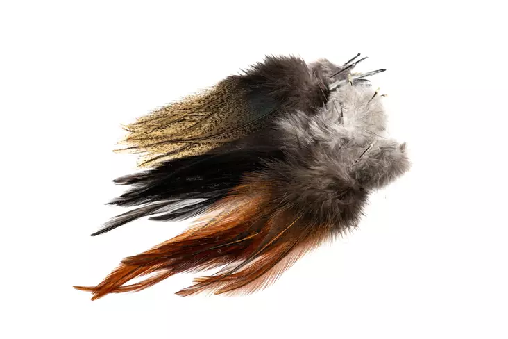 Hareline Gallo De Leon Saddle Feathers - Other Feathers and Plumes - 40450200599 - 1
