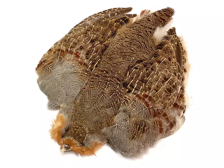 Hareline Grade 1 Hungarian Partridge Skin - Skins, Wings and Heads - 762820008689 - 1