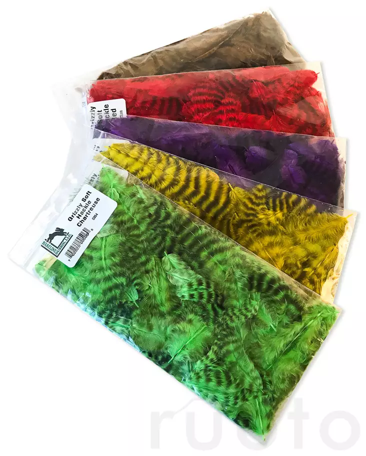 Grizzly Soft Hackle - Other Feathers and Plumes - 40450300019 - 1