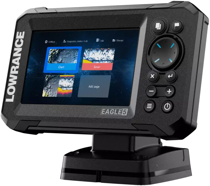 lowrance eagle fish finders Eye 9 Live Sonar FishFinder/Chartplotter with Transom-Mount Transducer and Preloaded C-MAP U.S. & Canada Charts, 9-inch IPS Screen, Black, 000-16232-001 : Electronics Set up in an instant with Eagles improved twist The Best New Lowrance Gear