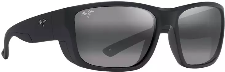 Maui Jim Amberjack - Matte Black Frame with Neutral Grey Lens - Glass Lenses - 603429078409 - 1